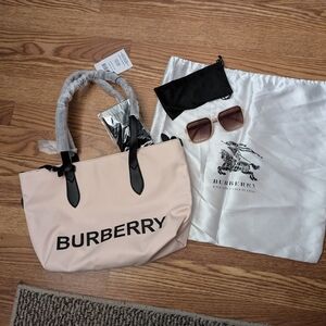 brand new inspired purse with sun shades and dust bag